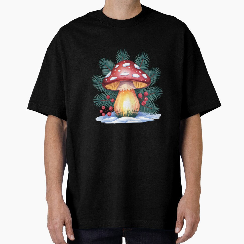 Holiday Spirit Watercolor Christmas Graphic Design by - Adult & Kids T-Shirts, Sweatshirts & Hoodies apparel design preview 1
