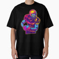 American Football Player Vaporwave 80S T-Shirt - Trendy Graphic Unisex - T-Shirt, Sweatshirt, Hoodie