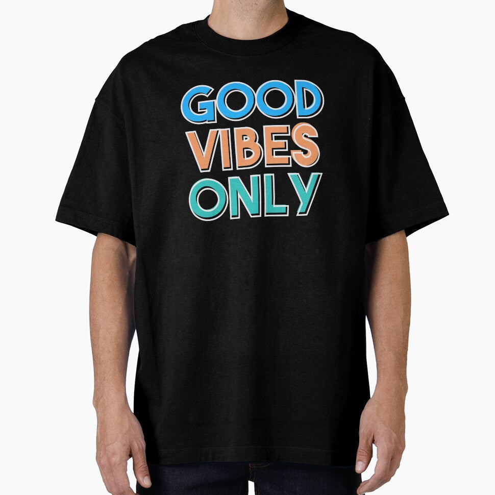 Good Vibes Only by FriendsList - Adult & Kids T-Shirts, Sweatshirts & Hoodies apparel design preview 1