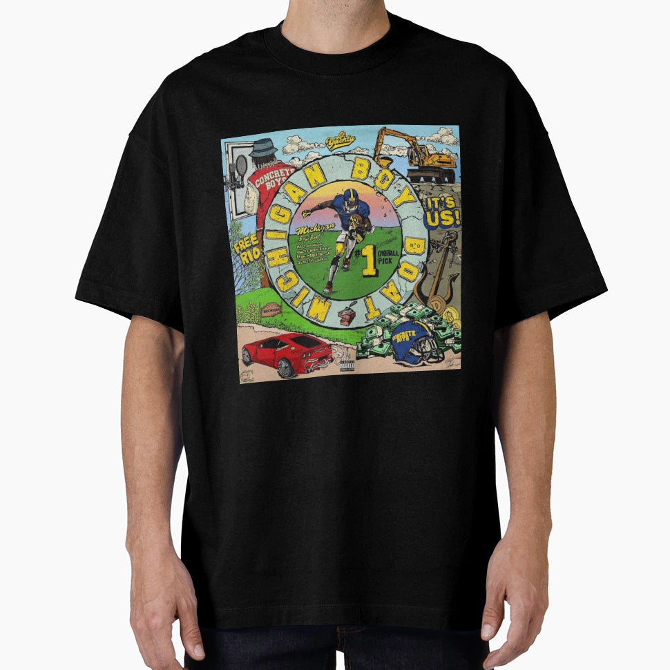 Lil Yachty Michigan Boat T-Shirt - Fun Novelty Design Unisex - T-Shirt, Sweatshirt, Hoodie