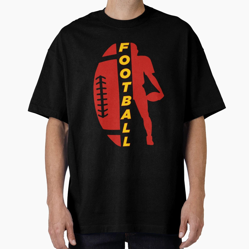 Football T-Shirt - Minimalist Print for Adults - T-Shirt, Sweatshirt, Hoodie