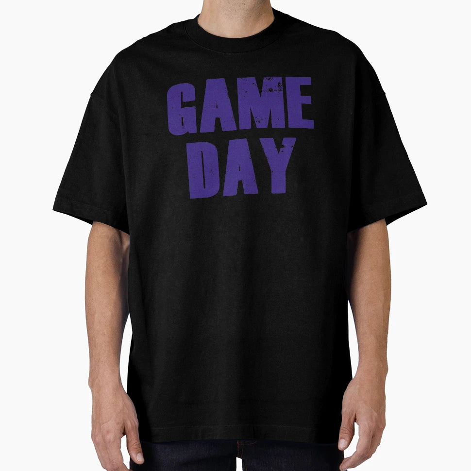 Game Day Blue T-Shirt - Aesthetic Graphic for Adults - T-Shirt, Sweatshirt, Hoodie