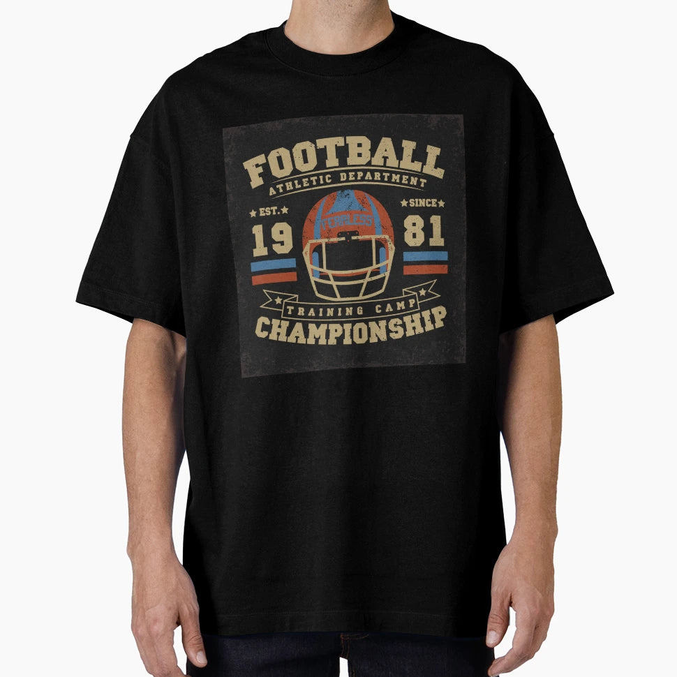 Football Championship Training Camp T-Shirt - Aesthetic Graphic Men Women - T-Shirt, Sweatshirt, Hoodie