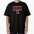 Houston Football 8 Bit Helmet T-Shirt - Custom Art Print Men Women - T-Shirt, Sweatshirt, Hoodie