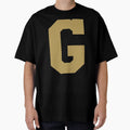 Alphabet Gold G Sports Letter G T-Shirt - Custom Art Print Unisex - T-Shirt, Sweatshirt, Hoodie