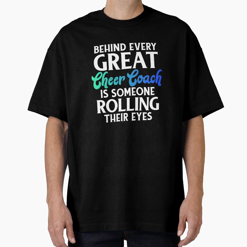 Cheer Coach Gifts And Cheerleading T-Shirt - Minimalist Print for Adults - T-Shirt, Sweatshirt, Hoodie