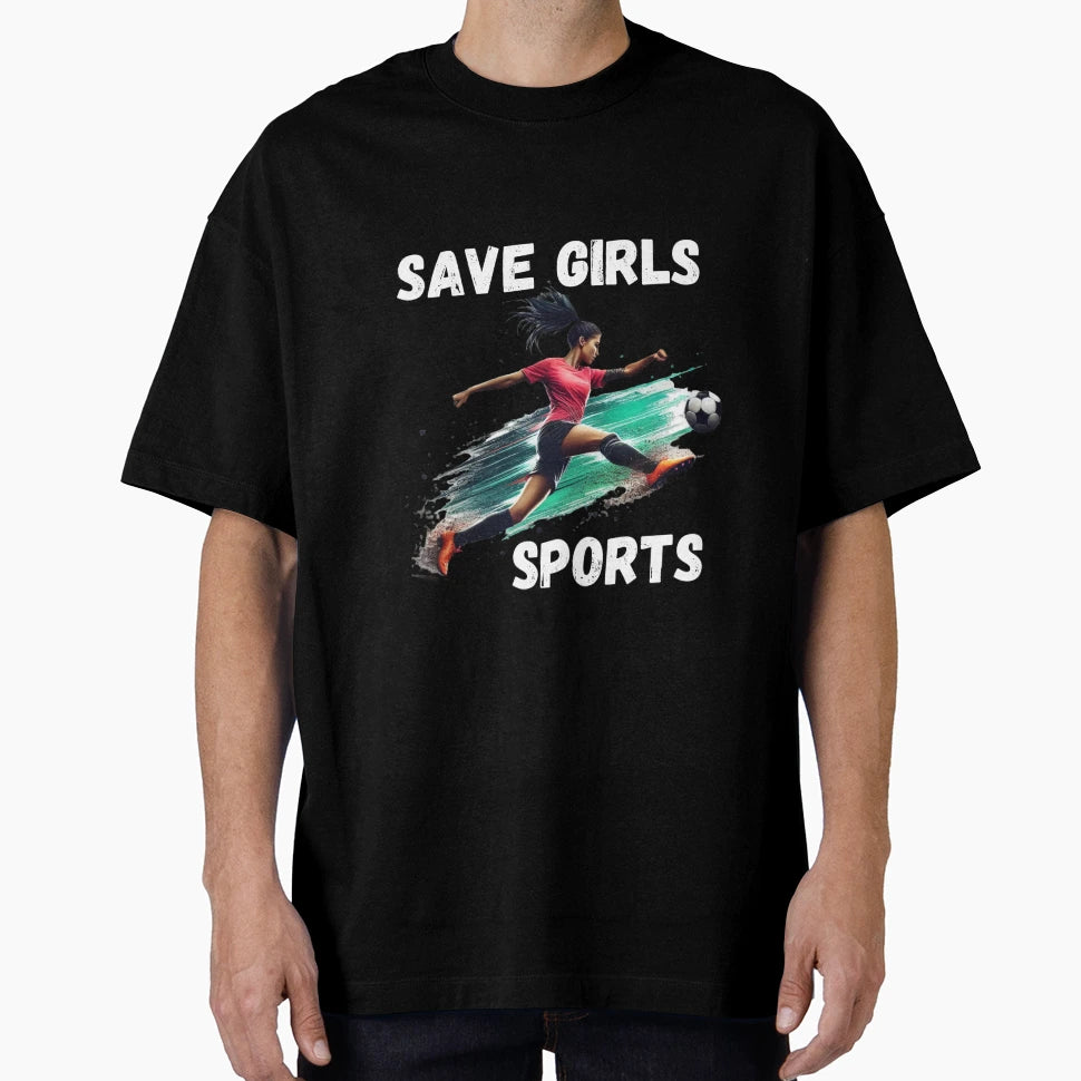 Save Sports Female Athletes T-Shirt - Graphic Print Men Women - T-Shirt, Sweatshirt, Hoodie