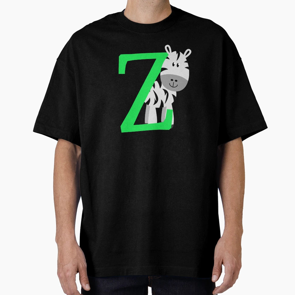 Alphabet Letter Z T-Shirt - Trendy Graphic for Adults - T-Shirt, Sweatshirt, Hoodie