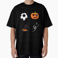 Halloween Soccer Spooky Soccer Ball T-Shirt - Novelty Apparel Unisex - T-Shirt, Sweatshirt, Hoodie