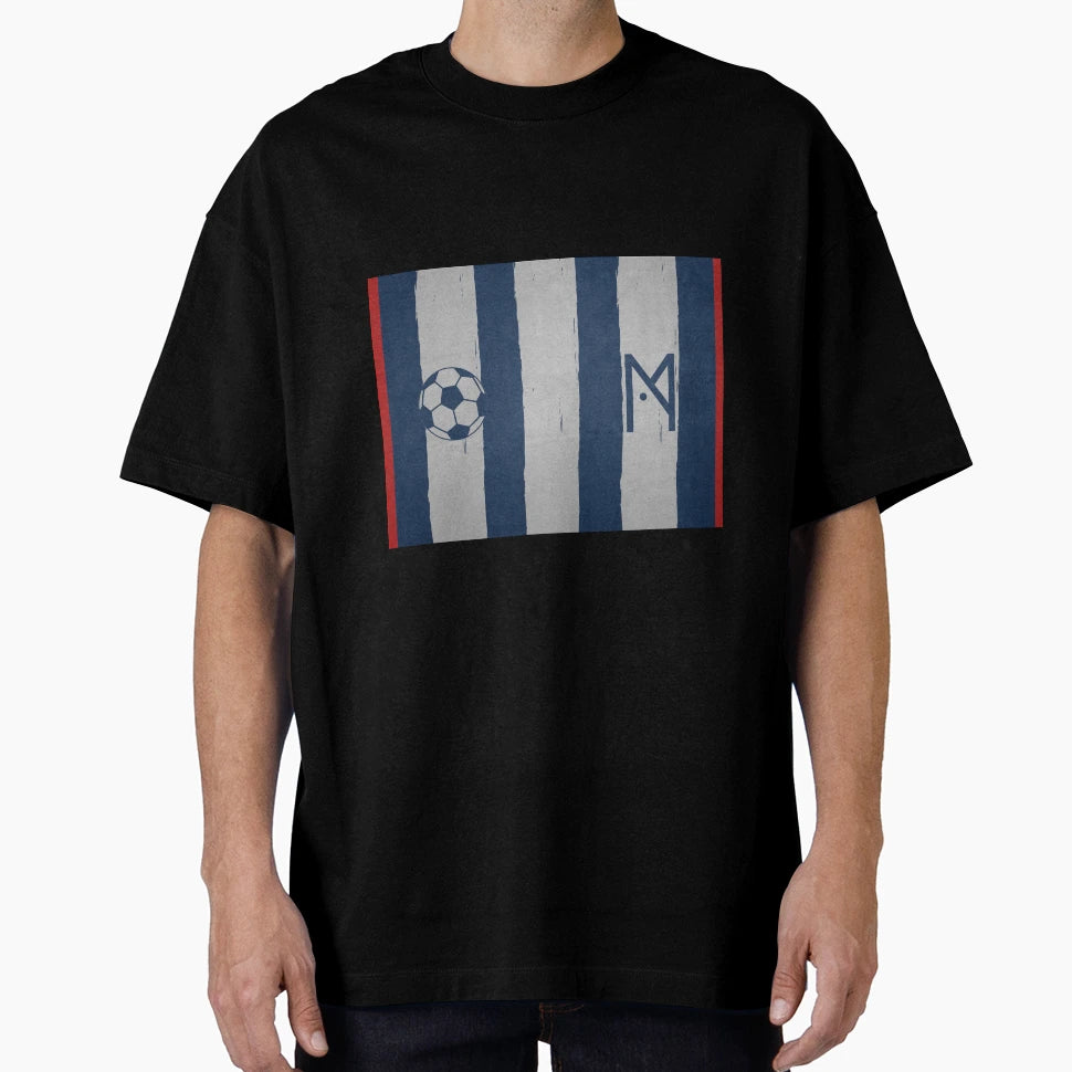 Soccer Striped Pattern T-Shirt - Fun Novelty Design Unisex - T-Shirt, Sweatshirt, Hoodie