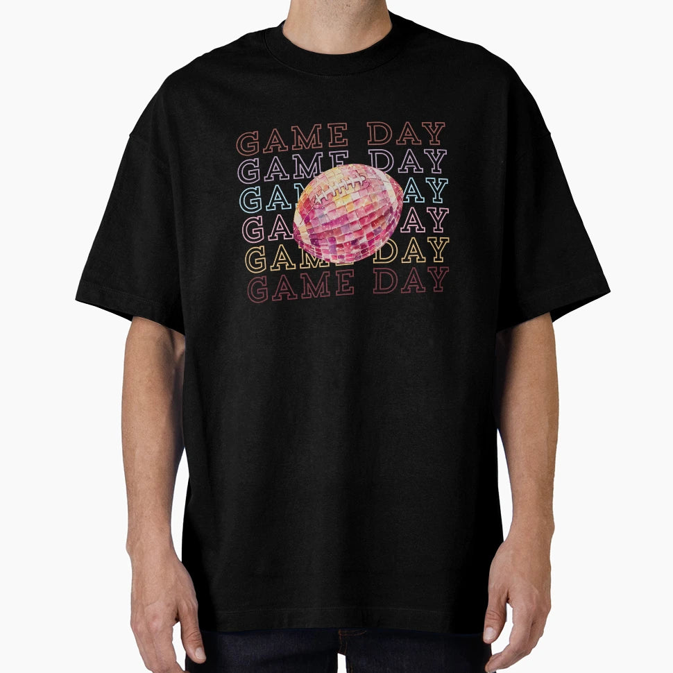Game Day Football Mama T-Shirt - Aesthetic Graphic Men Women - T-Shirt, Sweatshirt, Hoodie