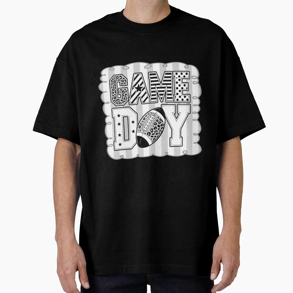 Game Day Fun Football Fan Gear T-Shirt - Unique Graphic Men Women - T-Shirt, Sweatshirt, Hoodie