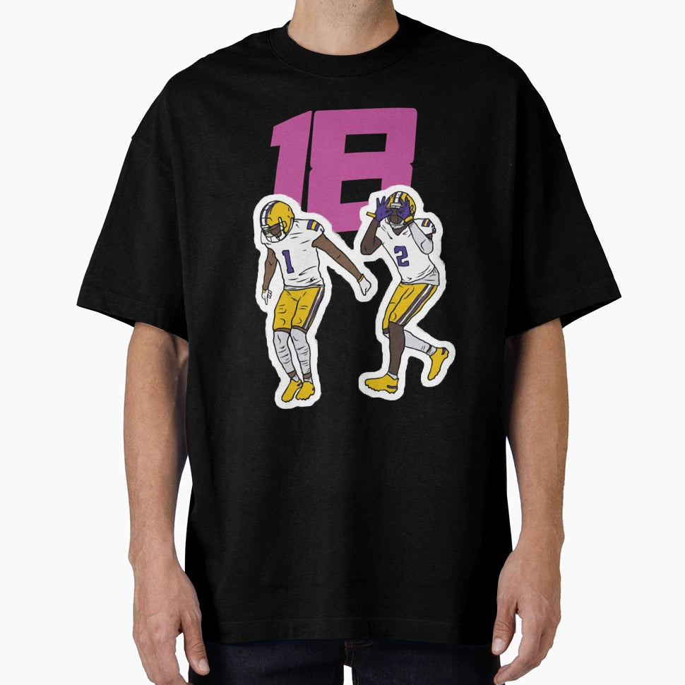 Griddy Duo T-Shirt - Aesthetic Graphic for Adults - T-Shirt, Sweatshirt, Hoodie