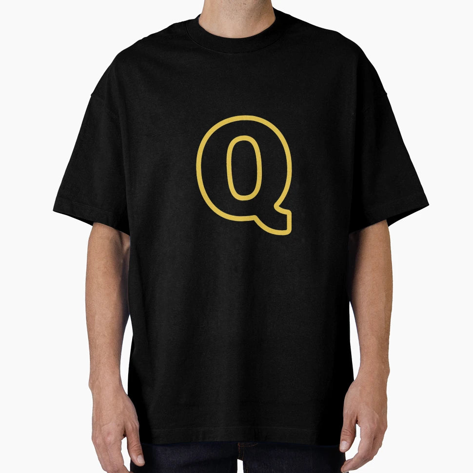 Stylish Golden Alphabet To Zee T-Shirt - Minimalist Print for Adults - T-Shirt, Sweatshirt, Hoodie