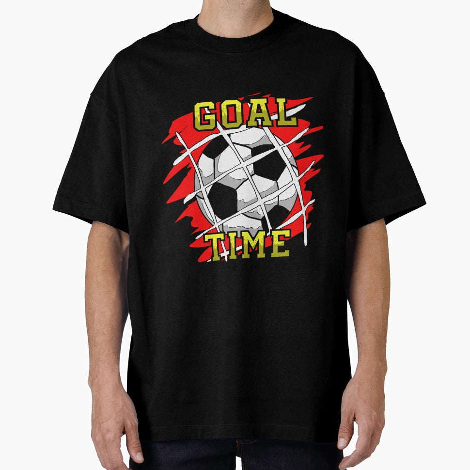 Goal Time Soccer Campione T-Shirt - Casual Everyday Wear for Adults - T-Shirt, Sweatshirt, Hoodie