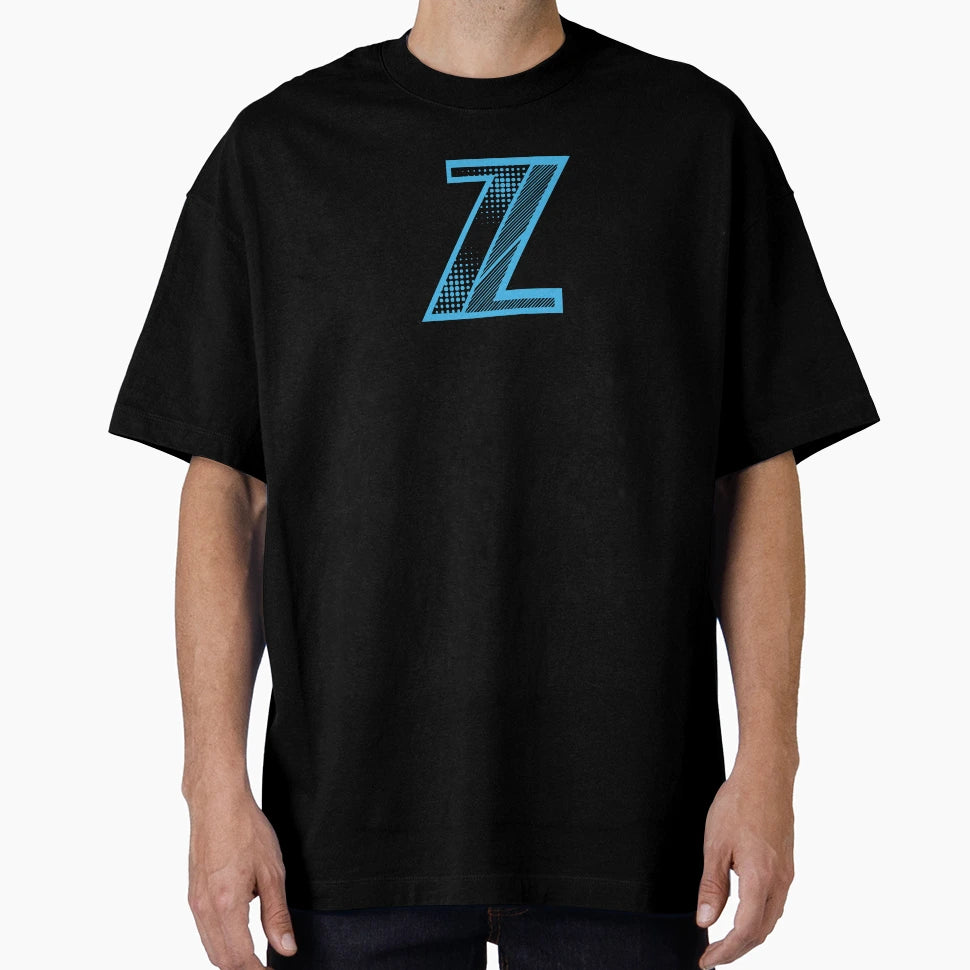 Modern Monogram Initial Letter Z T-Shirt - Trendy Graphic Men Women - T-Shirt, Sweatshirt, Hoodie