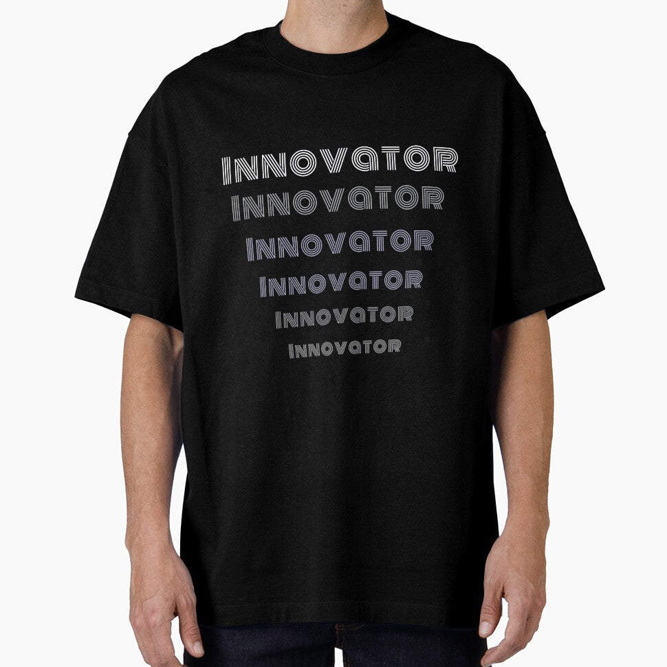 "Innovative" Word in Various Sizes and Stylish Fonts - Adult & Kids T-Shirts, Sweatshirts & Hoodies apparel design preview 1