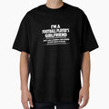 Im Football Players Girlfriend Like T-Shirt - Aesthetic Graphic for Adults - T-Shirt, Sweatshirt, Hoodie