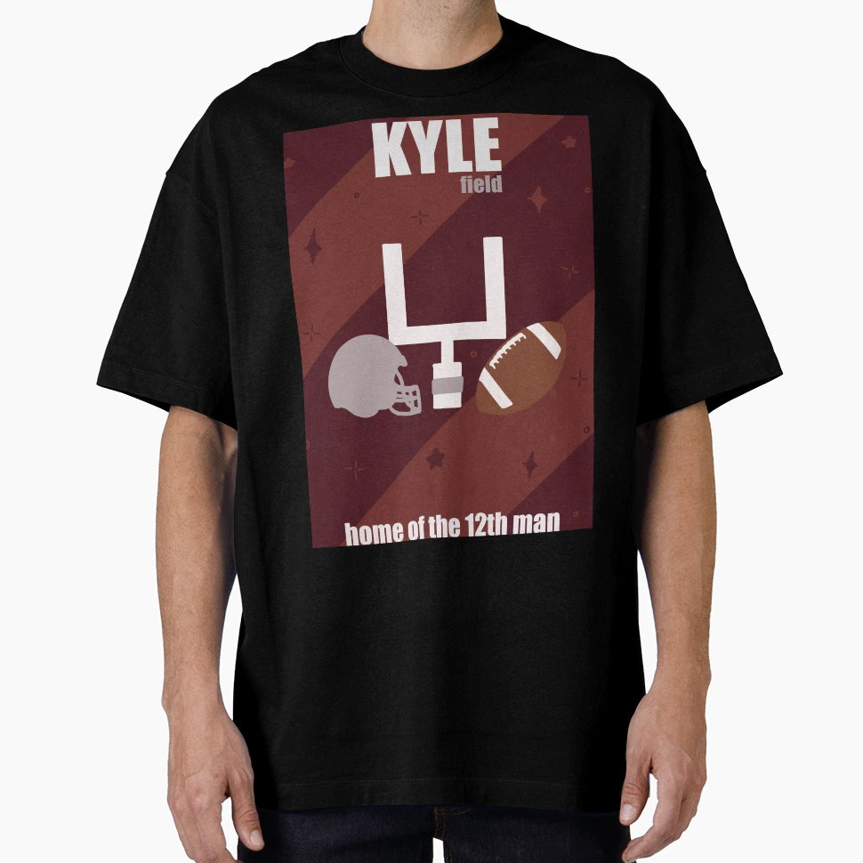 Kyle Field T-Shirt - Custom Art Print Men Women - T-Shirt, Sweatshirt, Hoodie