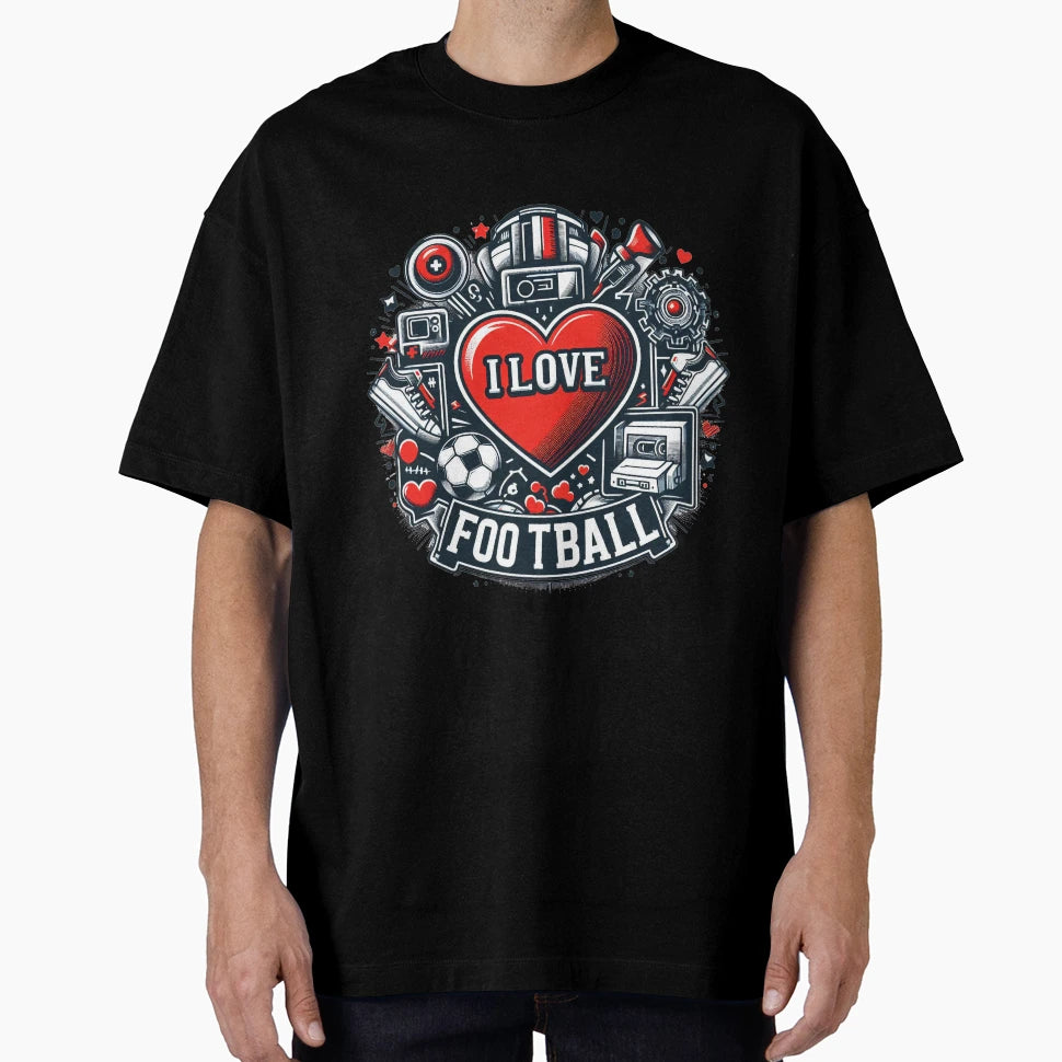 Love Game Football Inspired T-Shirt - Casual Everyday Wear Men Women - T-Shirt, Sweatshirt, Hoodie