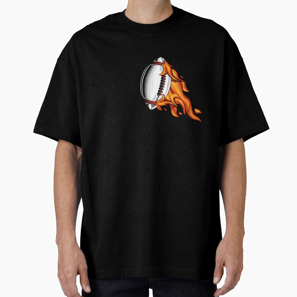 Love America Football T-Shirt - Fun Novelty Design for Adults - T-Shirt, Sweatshirt, Hoodie