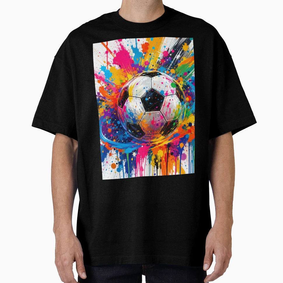 Soccer Fan Gift Football Lover Sports T-Shirt - Custom Art Print for Adults - T-Shirt, Sweatshirt, Hoodie