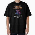 Game legend Born in May BW by Nemesiscrowd - Adult & Kids T-Shirts, Sweatshirts & Hoodies apparel design preview 1
