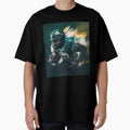 Dynamic American Football Player T-Shirt - Minimalist Print Unisex - T-Shirt, Sweatshirt, Hoodie