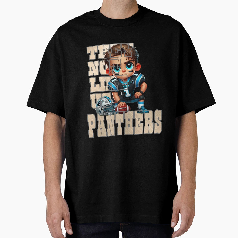 Carolina Panthers They Not Like Us T-Shirt - Fun Novelty Design Men Women - T-Shirt, Sweatshirt, Hoodie