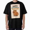 Happy Developmental Milestone Cute Cartoon Capybara - Adult & Kids T-Shirts, Sweatshirts & Hoodies apparel design preview 1