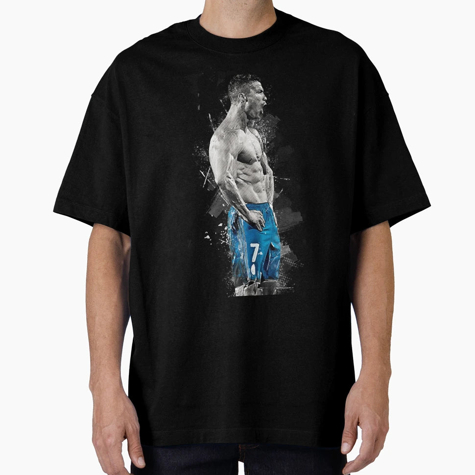 Cristiano Ronaldo T-Shirt - Fun Novelty Design for Adults - T-Shirt, Sweatshirt, Hoodie