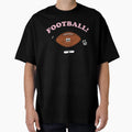 Football Cartoon Football Guy T-Shirt - Custom Art Print Unisex - T-Shirt, Sweatshirt, Hoodie