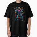 Gridiron Thunder T-Shirt - Minimalist Print for Adults - T-Shirt, Sweatshirt, Hoodie