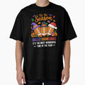 Happy Hallothanksmas Funny Halloween T-Shirt - Aesthetic Graphic Men Women - T-Shirt, Sweatshirt, Hoodie