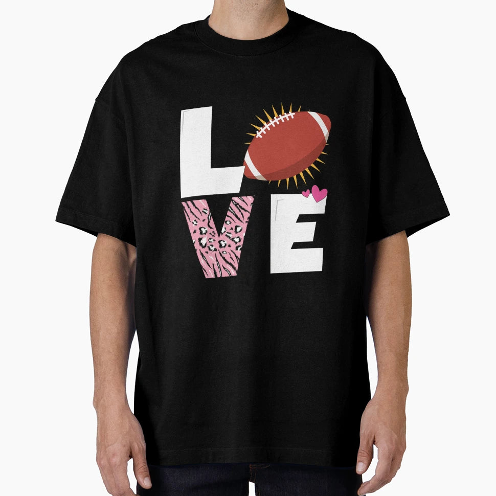 Love Rugby Football Rugby Rugby T-Shirt - Minimalist Print for Adults - T-Shirt, Sweatshirt, Hoodie