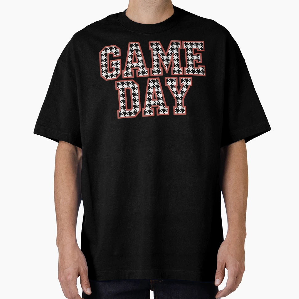 Houndstooth Game Day Pop T-Shirt - Graphic Print for Adults - T-Shirt, Sweatshirt, Hoodie