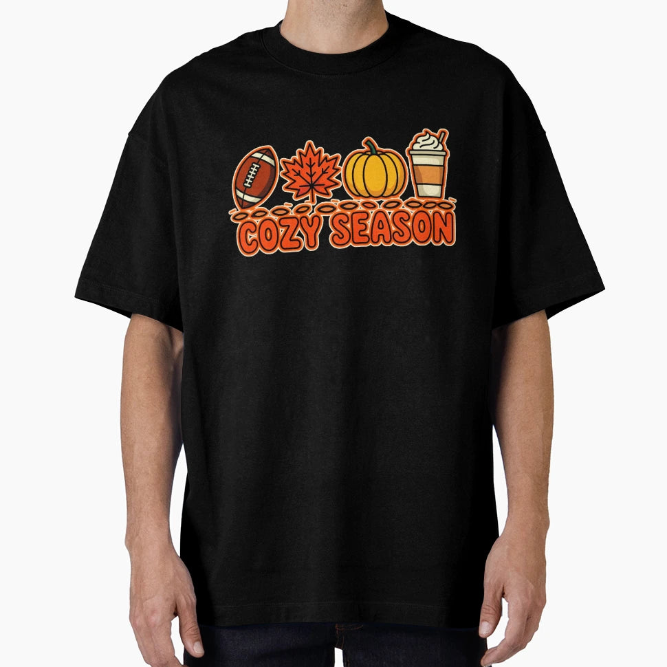 Autumn Cozy Season T-Shirt - Streetwear Style Unisex - T-Shirt, Sweatshirt, Hoodie