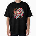 Merry Christmas Retro Style Varsity Holiday - Adult & Kids T-Shirts, Sweatshirts & Hoodies apparel design preview 1