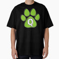 Green Paw Monogram Q T-Shirt - Minimalist Print Unisex - T-Shirt, Sweatshirt, Hoodie