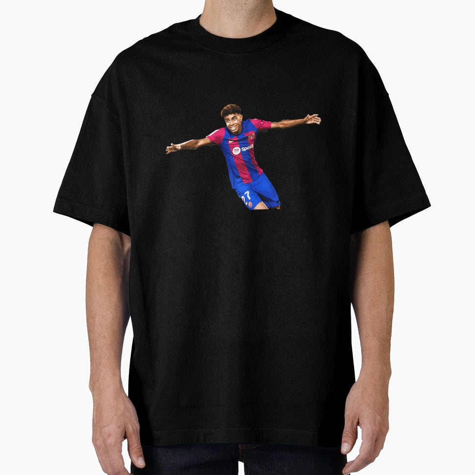 Lamine Yamal Celebration T-Shirt - Graphic Print for Adults - T-Shirt, Sweatshirt, Hoodie