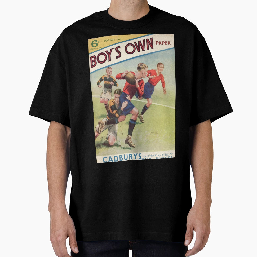 Rugby Old School 4 T-Shirt - Graphic Print Unisex - T-Shirt, Sweatshirt, Hoodie