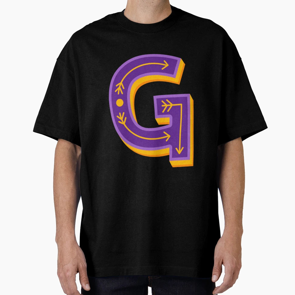 Letter G T-Shirt - Trendy Graphic Men Women - T-Shirt, Sweatshirt, Hoodie