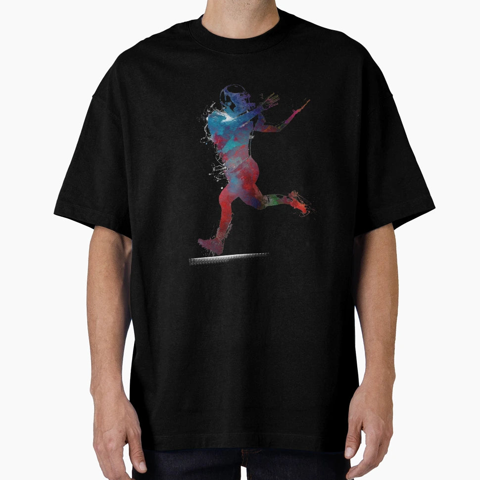 American Football Player Football T-Shirt - Streetwear Style Men Women - T-Shirt, Sweatshirt, Hoodie