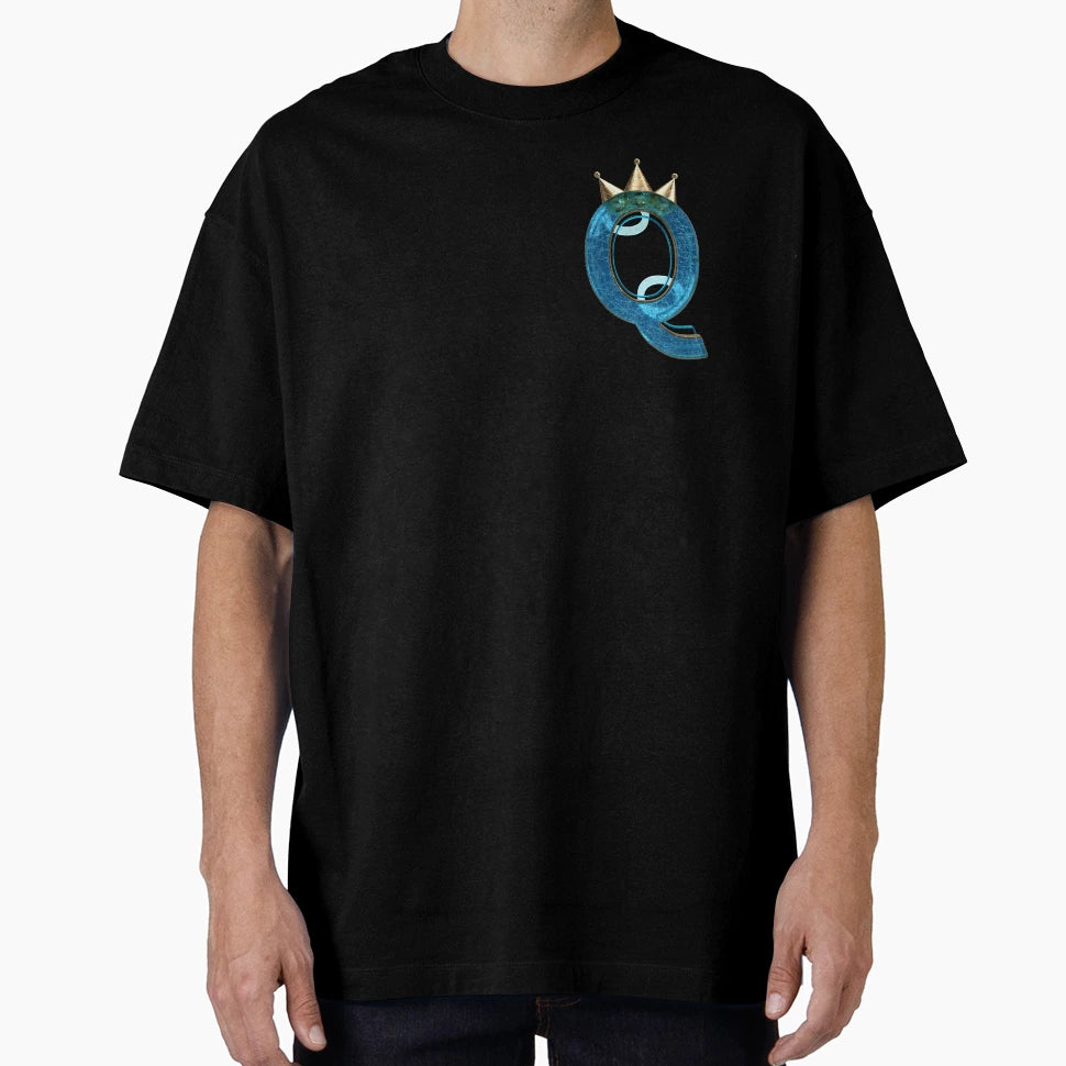 Q Letter 3D Render T-Shirt - Graphic Print Unisex - T-Shirt, Sweatshirt, Hoodie