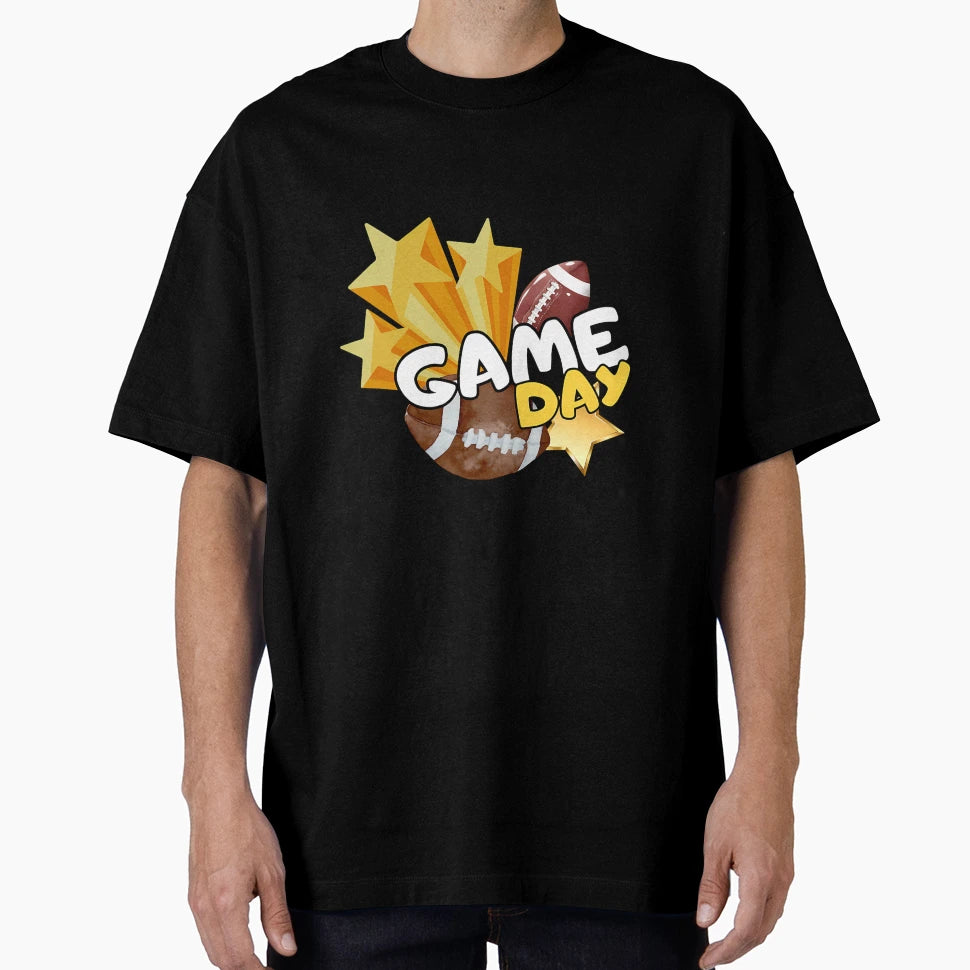 Game Day Football Fun T-Shirt - Casual Everyday Wear Men Women - T-Shirt, Sweatshirt, Hoodie