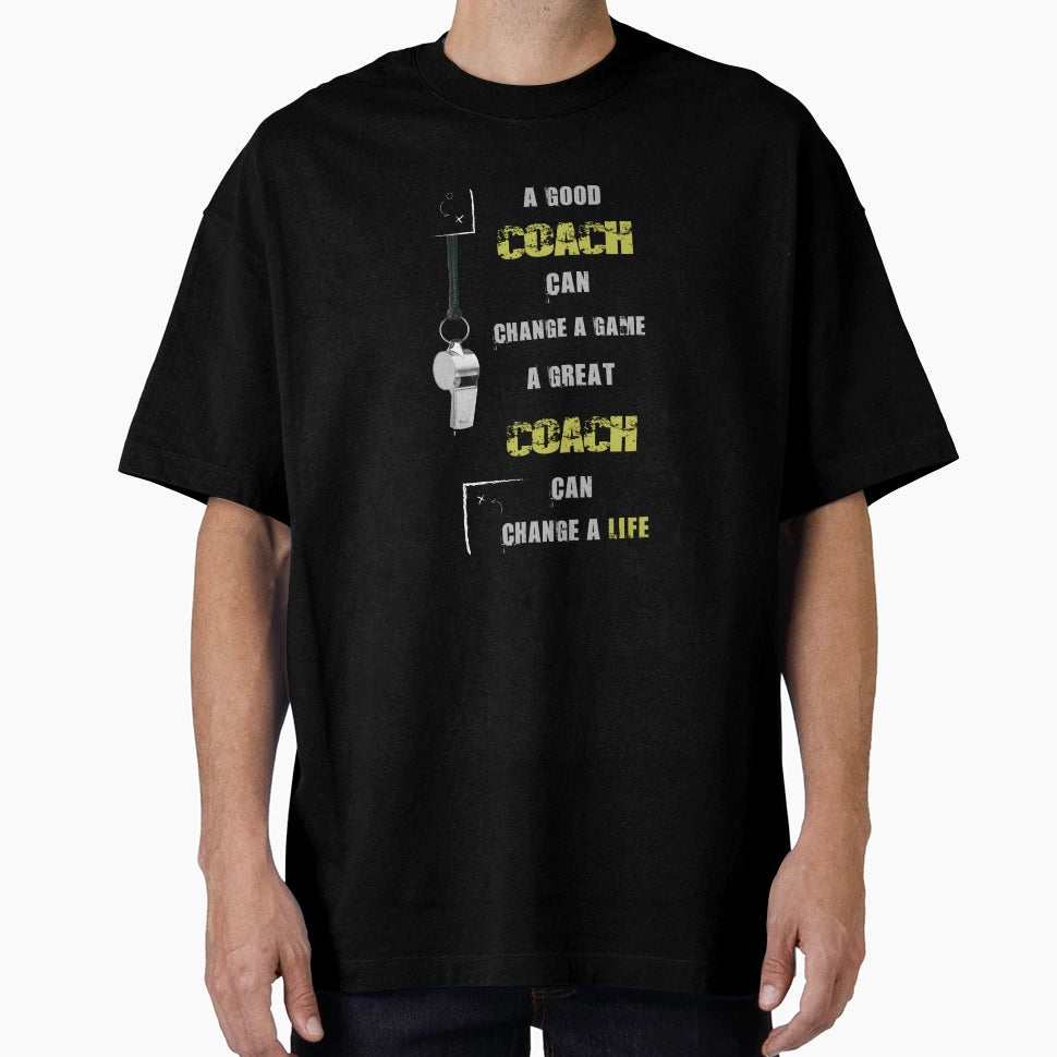 Good Coach Can Change Game Gifts Coach T-Shirt - Unique Graphic Unisex - T-Shirt, Sweatshirt, Hoodie