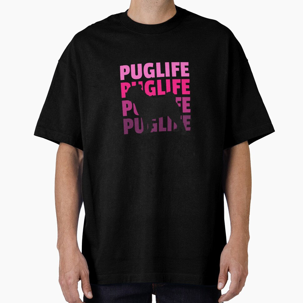 Pug Life by Peace4Patti - Adult & Kids T-Shirts, Sweatshirts & Hoodies apparel design preview 1