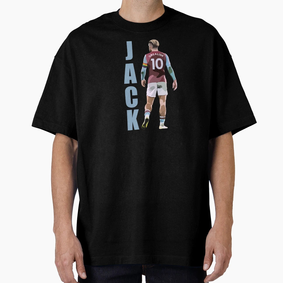 Jack Grealish T-Shirt - Custom Art Print Men Women - T-Shirt, Sweatshirt, Hoodie