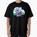 Soccer Koala I Funny Animals Sports T-Shirt - Novelty Apparel for Adults - T-Shirt, Sweatshirt, Hoodie