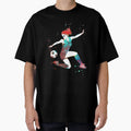 Female Soccer Player T-Shirt - Unique Graphic for Adults - T-Shirt, Sweatshirt, Hoodie